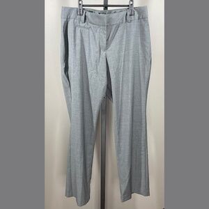NEW Talbots Pants Womens 12 petite gray heritage straight leg classic